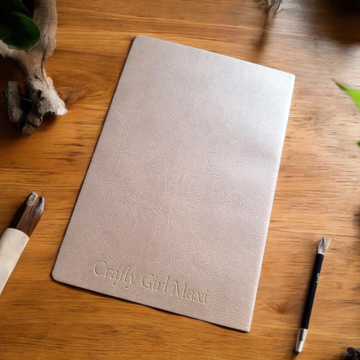 Leather Journal Blank Notebook Customizable Laser Engraved Personalized Gift for Writers, Diary, Sketchbook, Special Someone Keepsake